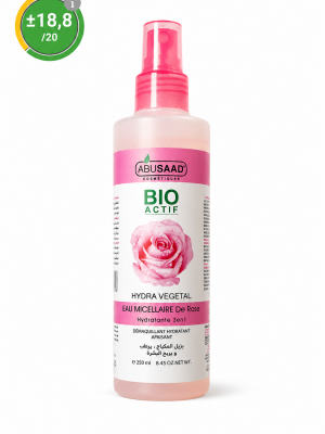 eau micellaire de rose Abusaad 250ml