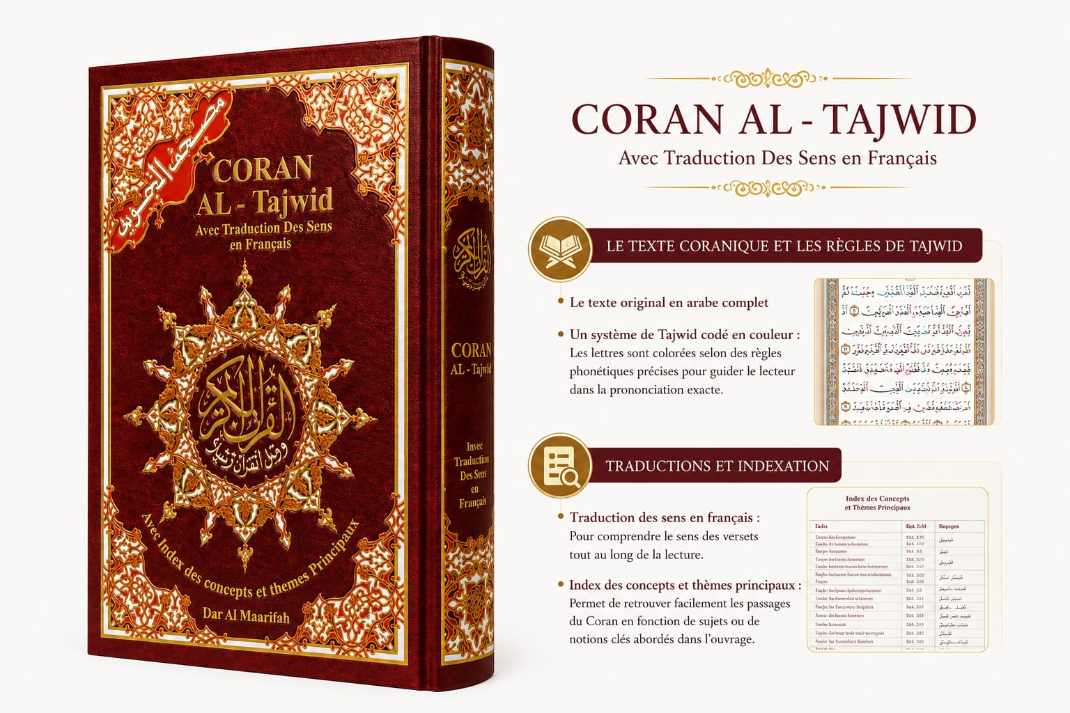 coran tajwid arabe francais hafs
