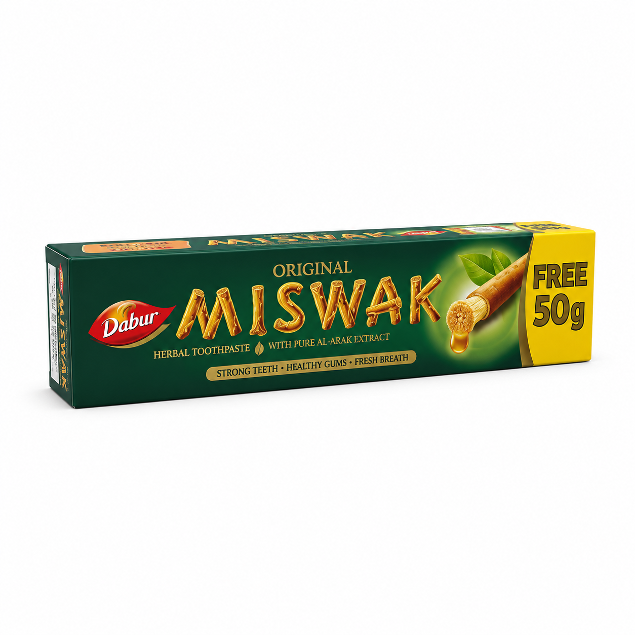 dentifrice miswak nature sans brosse à dents