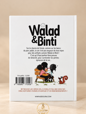 couverture de la bd walad et binti tome 1 le bien gagne toujours
