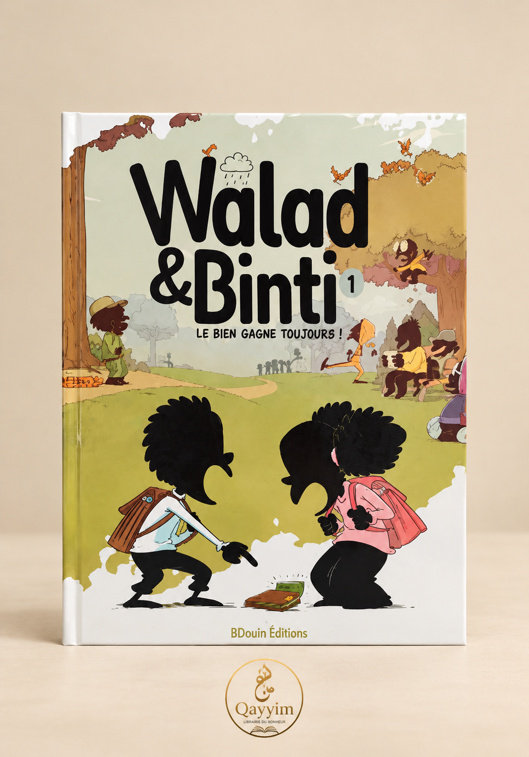 dos de la bd walad et binti tome 1