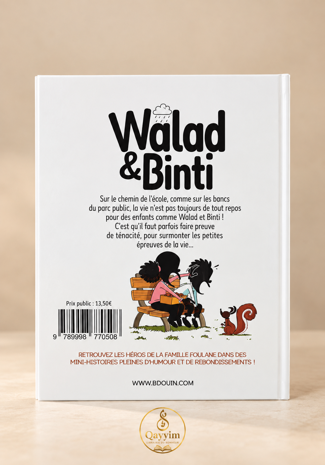 couverture de la bd walad et binti tome 1 le bien gagne toujours